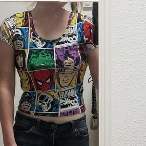 Marvel Crop Top